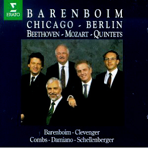 Daniel Barenboim / Mozart, Beethoven: Quintets (미개봉)