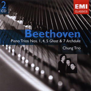 정 트리오(Chung Trio) / Beethoven: Piano Trios Nos. 1, 4 &amp; 5 - Ghost &amp; 7 Archduke (2CD, 미개봉) 