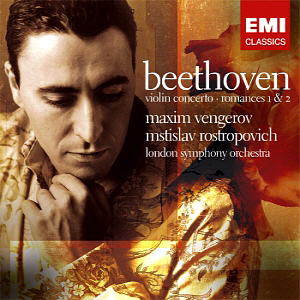 Maxim Vengerov &amp; Mstislav Rostropovich / Beethoven: Violin Concerto, Romance No. 1 Op40, No. 2 Op50