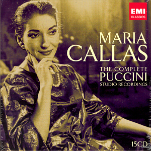Maria Callas / The Complete Puccini Studio Recordings (15CD, BOX SET, 미개봉)