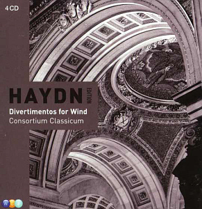 Consortium Classicum / Haydn Edition Volume 7 - Divertimentos for Wind (4CD, BOX SET, 미개봉)