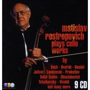 Mstislav Rostropovich /  Rostropovich Plays Cello Works (9CD, BOX SET)